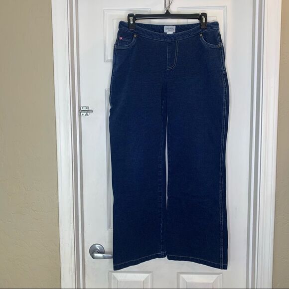 Pajama Jeans Size Medium Bootcut Stretch - Picture 1 of 8